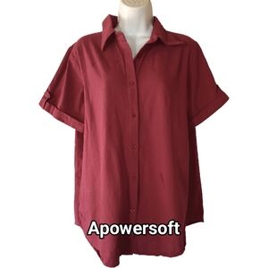 Vintage Cotton Camp Shirt (0318)